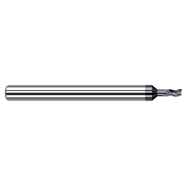 End Mill for Free Machining Steels - Square, 0.0310" (1/32), Finish - Machining: AlTiN